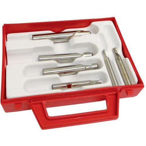 8%-os kobalttartalmú HSS marófej készlet tokban - Magafor