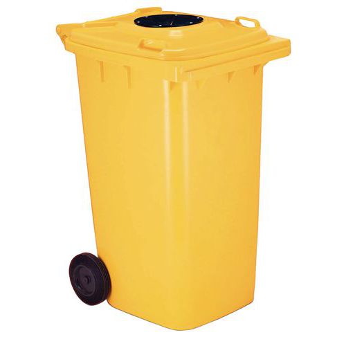 Konténer a szelektált hulladék számára H: 115 cm W: 58,5 cm