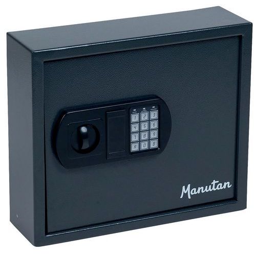 Manutan Expert kulcsszekrény elektronikus zárral, 60 akasztóval Manutan Expert kulcsszekrény elektronikus zárral, 60 akasztóval
