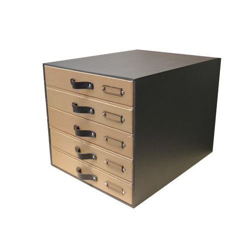 Fiókos modul A4+ Savana Kraft, 5 fiókkal - Oxford