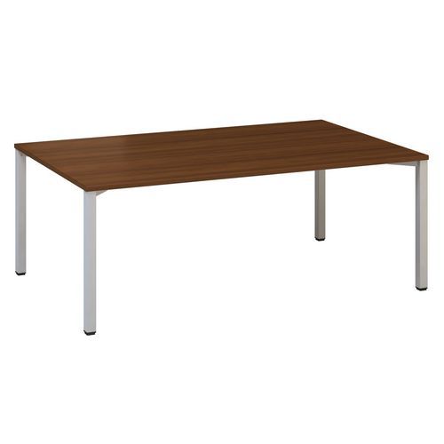 Alfa 420 konferenciaasztalok szürke lábazattal, 200 x 120 x 74,2 cm