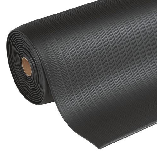 Manutan Expert álláskönnyítő ipari szőnyegek bordázott felülettel, 1 830 x 60 cm