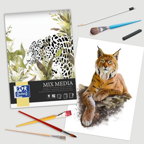 Oxford Art Mix Media rajzpárnák 50 db 225 g párnával