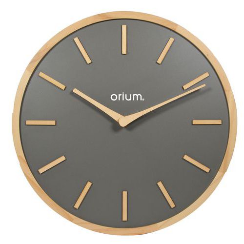 Orium Elegance Bois Gris falióra, antracit, 30 cm átmérőjű