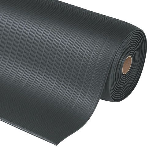 Airug fáradásgátló szőnyegek, fekete, szélesség 122 cm