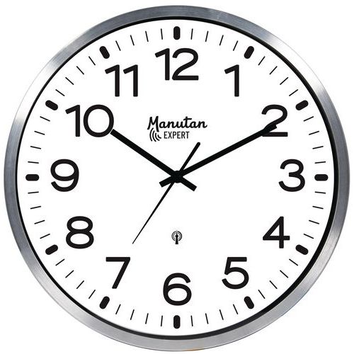 Manutan Expert analóg óra, autonóm DCF, átmérő 30 cm