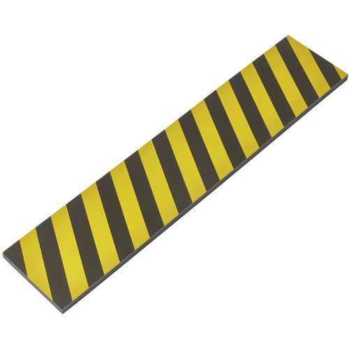 Mottez védőszőnyeg, 50 x 25 x 2,5 cm, fekete/sárga Mottez védőszőnyeg, 50 x 25 x 2,5 cm, fekete/sárga