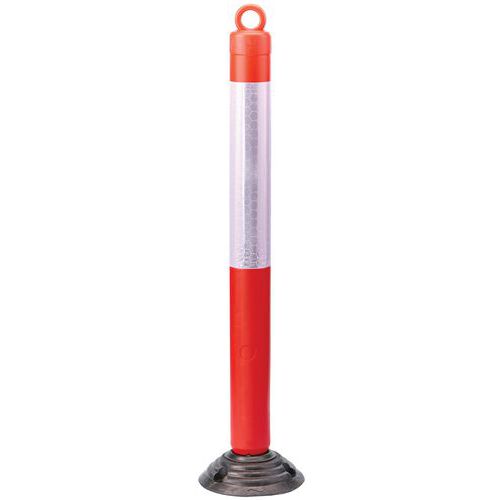 Rugalmas fényvisszaverő sorompóoszlop Fox, magassága 80 - 120 cm
