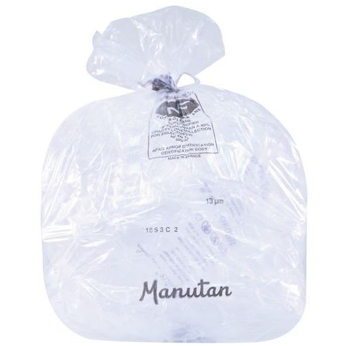 Manutan Expert szemetes zsákok, 30 l, vastagsága 14 mic, 1000 db Manutan Expert szemetes zsákok, 30 l, vastagsága 14 mic, 1000 db
