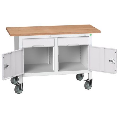 Bott Verso Storage mobil műhelyasztalok, multiplex, szélesség 125 cm