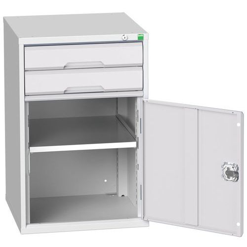 Műhely fiókos szekrények Bott Verso, magasság 80 cm, 2 fiók, 1 szekrény