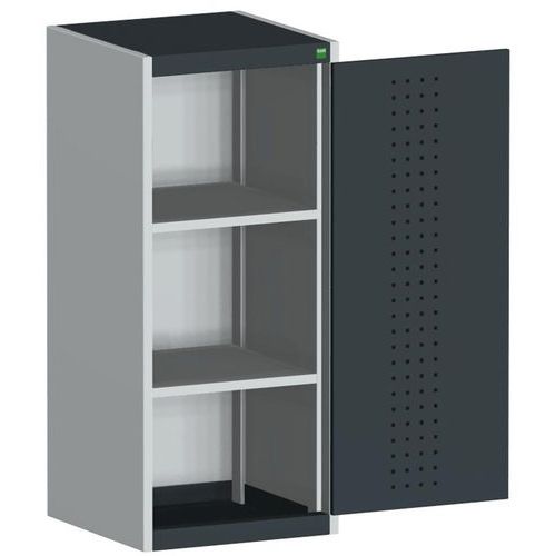 Bott Cubio műhelyszekrények, perforált ajtók, magasság 120 cm