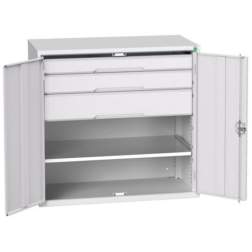 Bott Verso fiókos műhelyszekrények, magasság 100 cm