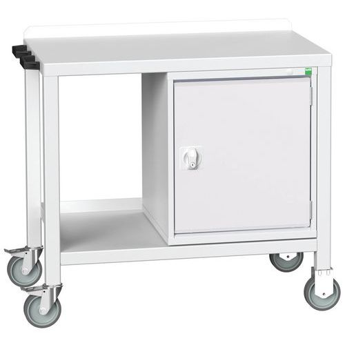 Bott Verso Weld mobil műhelyasztalok szekrénnyel, szélesség 100 cm, multiplex/acél