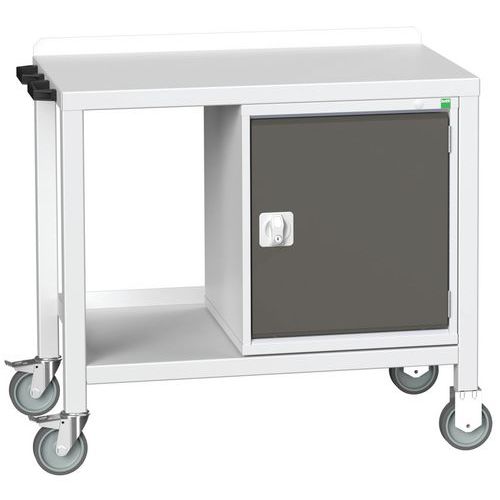 Bott Verso Weld mobil műhelyasztalok szekrénnyel, szélesség 100 cm, multiplex/acél