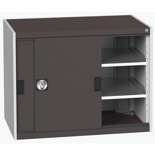 Műhelyszekrények tolóajtós Bott Cubio, magassága 80 cm