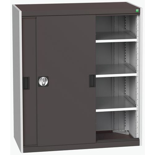 Bott Cubio műhelyszekrények tolóajtókkal, magassága 120 cm