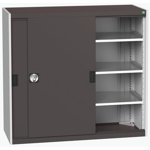 Bott Cubio műhelyszekrények tolóajtókkal, magassága 120 cm