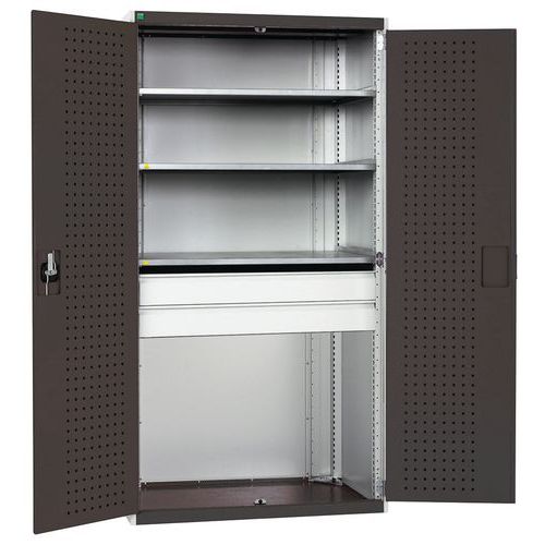 Bott Cubio fiókos műhelyszekrények, magasság 200 cm