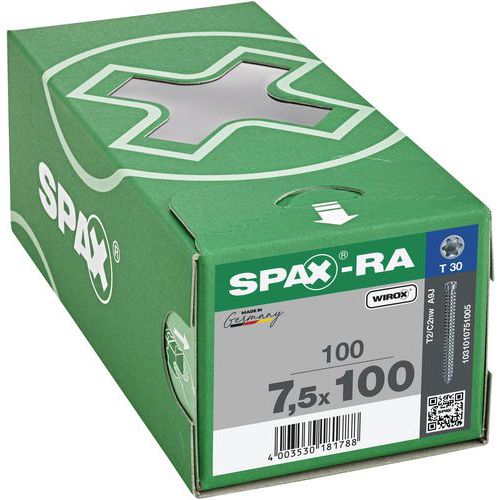 Spax T-Star Plus Wirox TX fahorgony Ø 7,5 mm