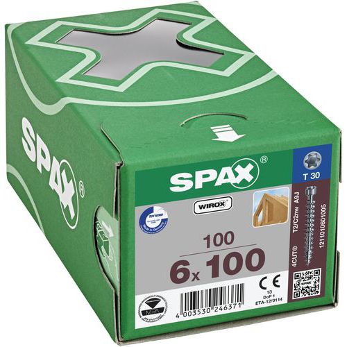 Spax TX hengerfejű facsavarok ø 6 mm