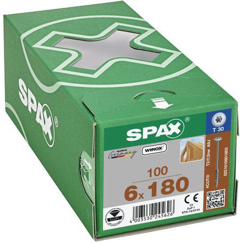 Spax TX laposfejű facsavarok ø 6 mm