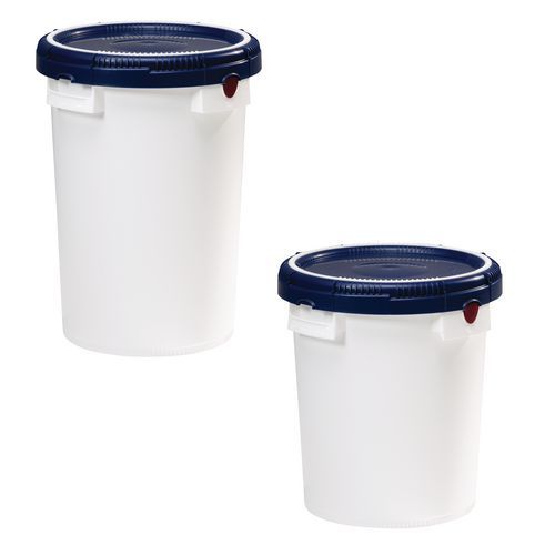 Műanyag kerek konténer Click Pack, 20 - 25 l