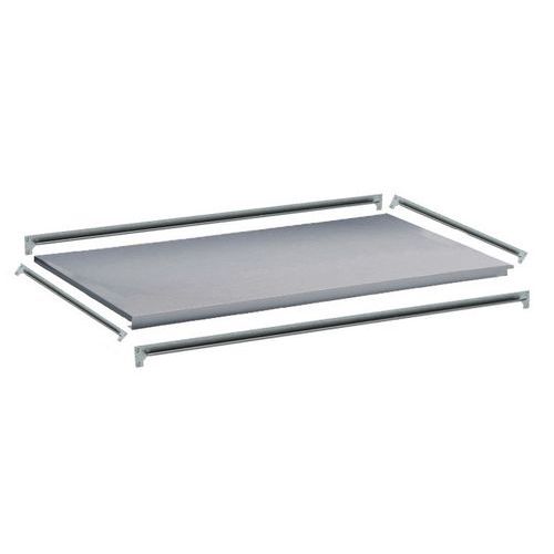 Kiegészítő acélpolc, 122 cm, 100 kg, horgany Kiegészítő acélpolc, 122 cm, 100 kg, horgany
