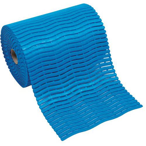 Soft-Step™ csúszásmentes szőnyeg, kék, 60 x 1,500 cm