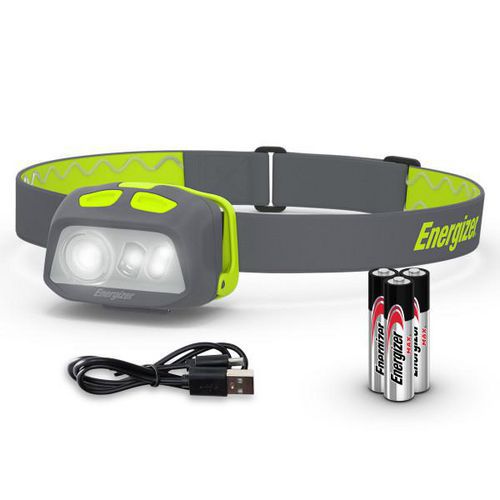 Energizer Pro sorozatú LED újratölthető fejlámpa, 500 lm