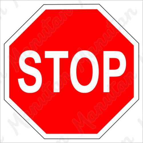 Figyelmeztető táblák - STOP
