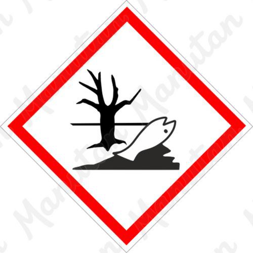 GHS figyelmeztető táblák - Környezetre ártalmas 09