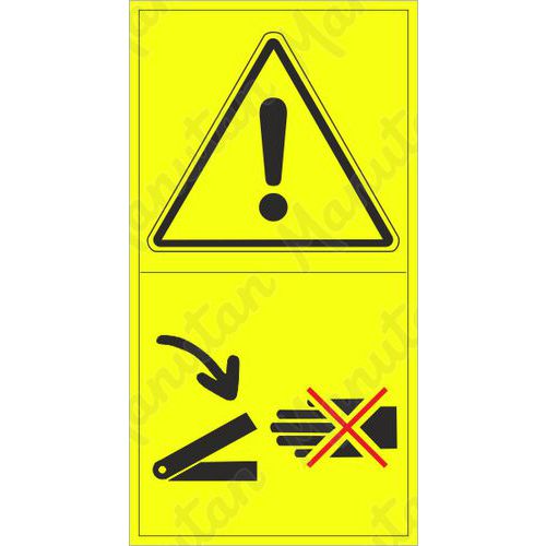 Figyelmeztető táblák - Ne nyúljon ebbe a térbe