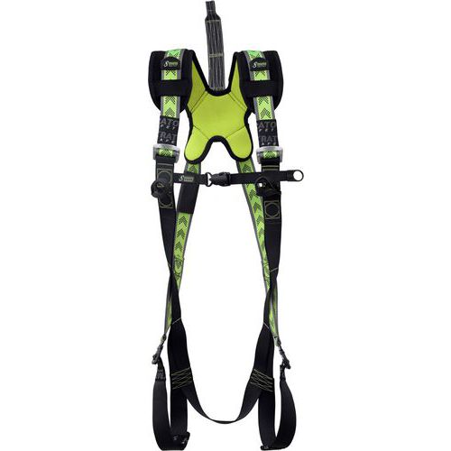 Kratos Safety 2 pontos biztonsági öv, zöld