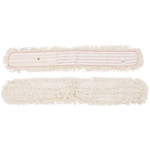 Manutan Expert lapos pamut mop, rúd nélkül, 100 cm, 2 db Manutan Expert lapos pamut mop, rúd nélkül, 100 cm, 2 db