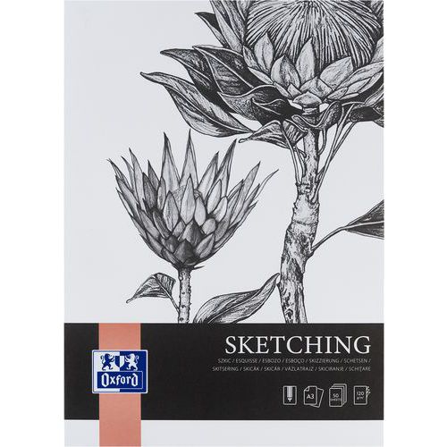 Oxford vázlatfüzet A3, 120 g/m²