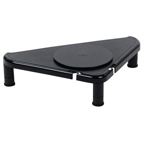 Sarok kivitelű monitoralátét, teherbírása 36 kg - Manutan Expert Sarok kivitelű monitoralátét, teherbírása 36 kg - Manutan Expert