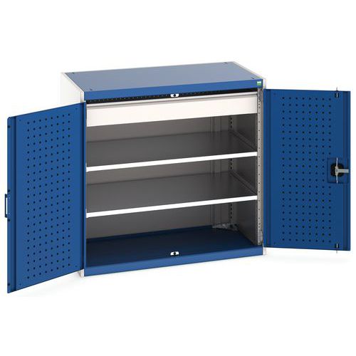 Bott Cubio fiókos műhelyszekrények, magasság 100 cm