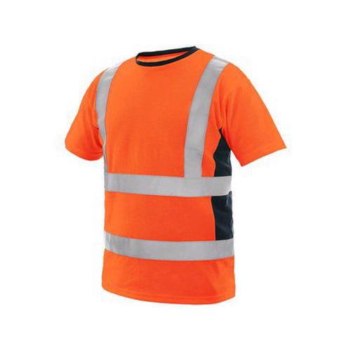 EXETER póló, figyelmeztető, férfi, narancssárga