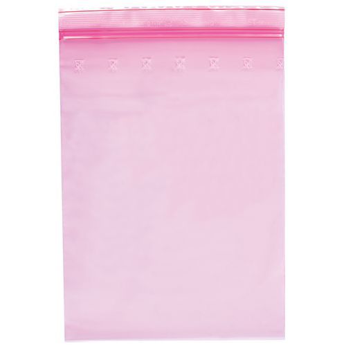 Minigrip® antisztatikus PE tasak, 80 µ