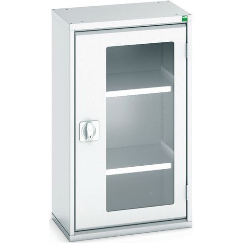 Bott Verso műhelyszekrények átlátszó ajtókkal, magassága 90 cm