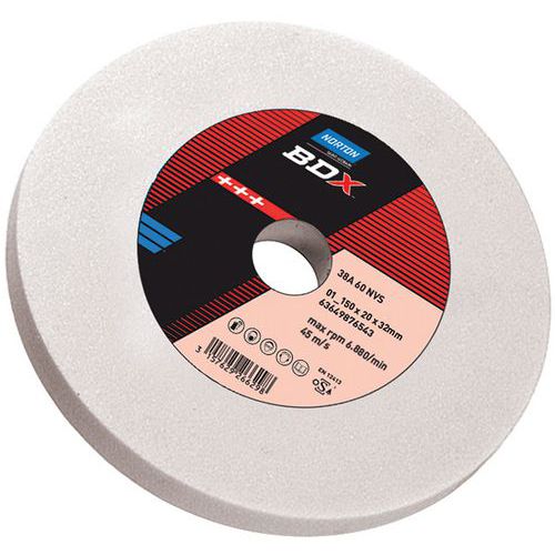 Norton BDX csiszolókorong, 46-80 szemcseméret