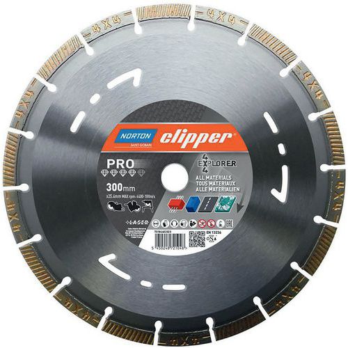 4X4 Explorer vágótárcsák, 125, 230 és 350 mm