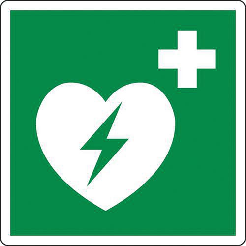 Biztonsági asztalok Manutan Expert - Defibrillátor, öntapadó fólia Biztonsági asztalok Manutan Expert - Defibrillátor, öntapadó fólia