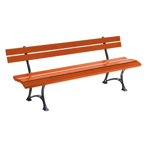 Style kerti padok háttámlával
