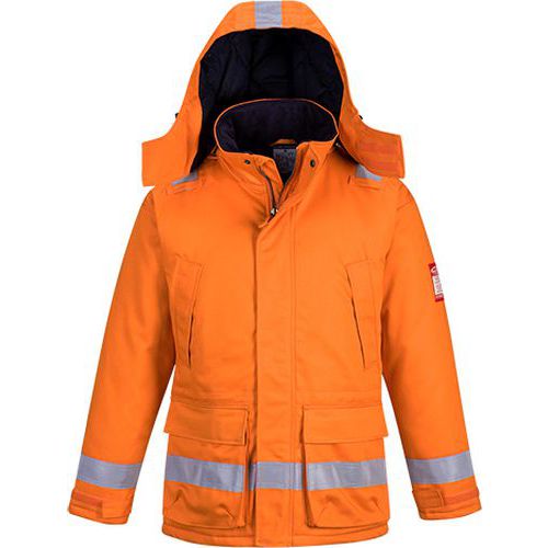 FR Anti-Static téli kabát, narancssárga