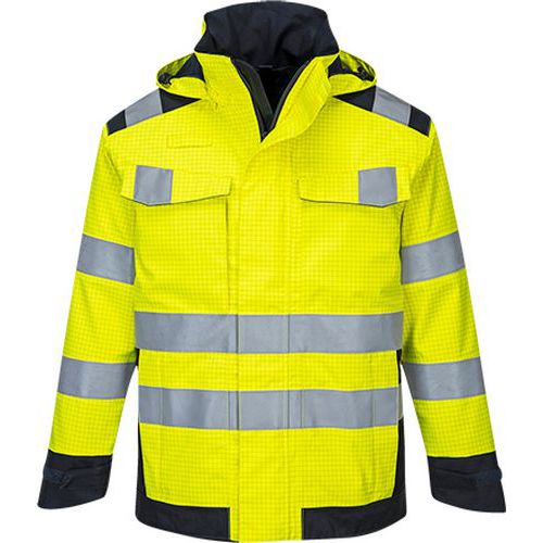 Modaflame Rain Multi Norm Arc kabát, kék/sárga