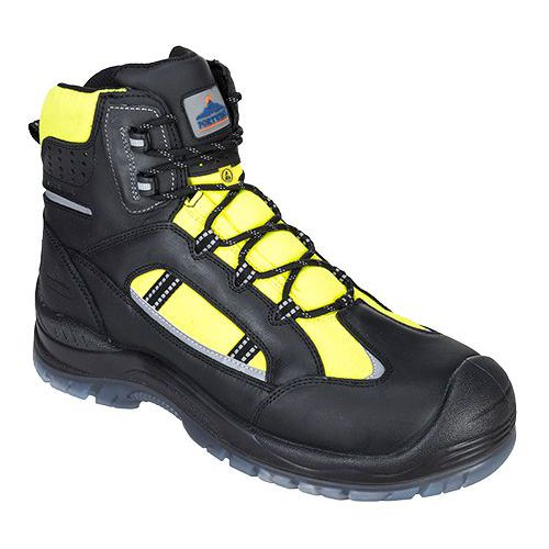 Portwest Compositelite Retroglo Hi-Vis bakancs S3 WR ESD, sárga
