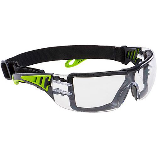 Tech Look Plus védőszemüveg, áttetsző