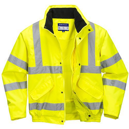 Hi-Vis lélegző dzseki, sárga